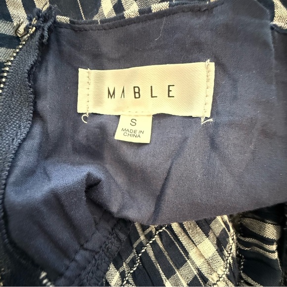 Mable Tiered Midi Dress Ruffle Sleeve Size Small EUC - Picture 8 of 9